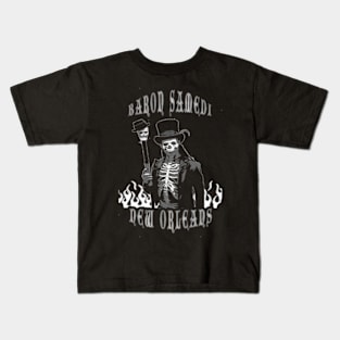 Baron Samedi - New Orleans Kids T-Shirt